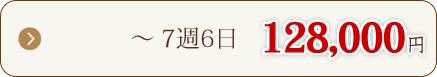 6週0日～ 7週6日    107,000円